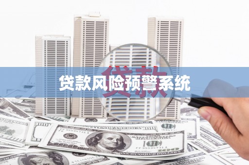 安化贷款风险预警系统