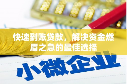 安化快速到账贷款，解决资金燃眉之急的最佳选择