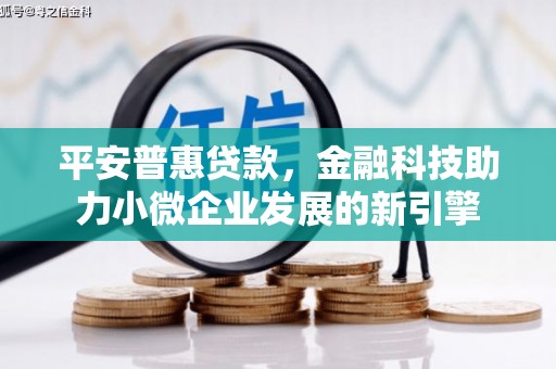 安化平安普惠贷款，金融科技助力小微企业发展的新引擎