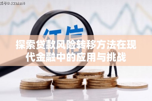 安化探索贷款风险转移方法在现代金融中的应用与挑战