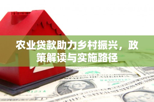 安化农业贷款助力乡村振兴，政策解读与实施路径