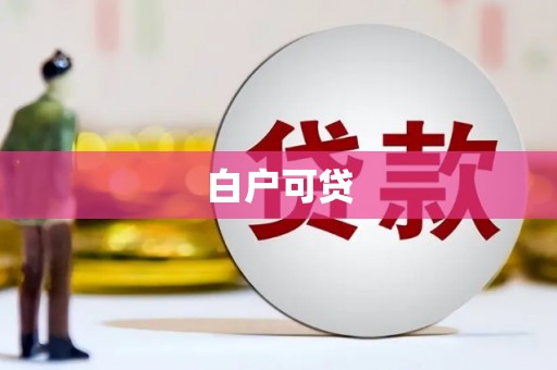 安化白户可贷