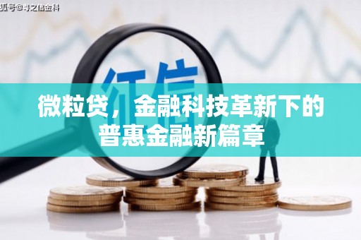 安化微粒贷，金融科技革新下的普惠金融新篇章