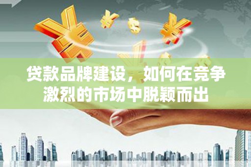 安化贷款品牌建设，如何在竞争激烈的市场中脱颖而出