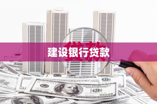 安化建设银行贷款