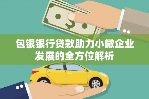 安化包银银行贷款助力小微企业发展的全方位解析