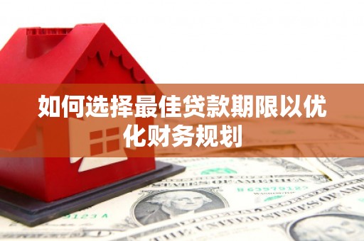 安化如何选择最佳贷款期限以优化财务规划