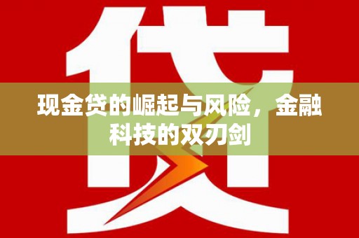 安化现金贷的崛起与风险，金融科技的双刃剑