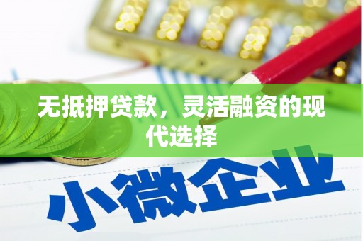 安化无抵押贷款，灵活融资的现代选择