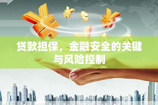 安化贷款担保，金融安全的关键与风险控制