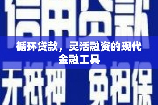 安化循环贷款，灵活融资的现代金融工具
