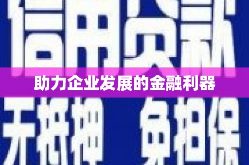 安化助力企业发展的金融利器
