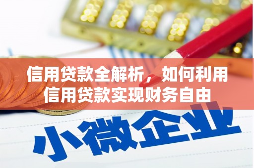 安化信用贷款全解析，如何利用信用贷款实现财务自由